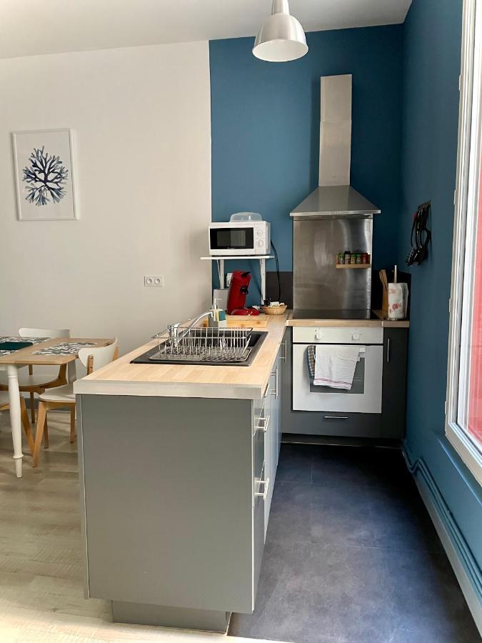 La Bateliere, Appartement Mer Avec Patio Prive Mers-les-Bains Exterior photo